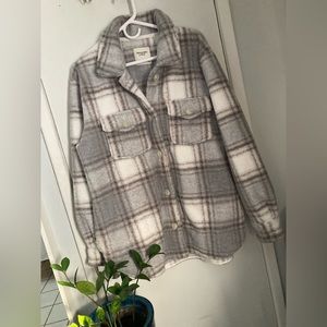 Abercrombie & Fitch Plaid Jacket/Shacket
